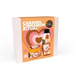 Tutti Frutti Estuche de Regalo Cuidado Corporal Caramelo + Canela 600 ml