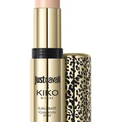 Base de maquillaje en stick SPF 50 Just Cavalli X Kiko Milano Sun-Drape Stick Foundation Spf50 04 Almond Drift