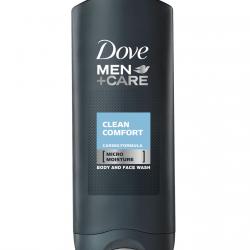DOVE - Gel De Baño Cara Y Cuerpo Para Hombre Clean Comfort Men+Care