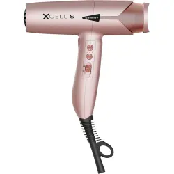 Gamma+ - XCELL S Matt Gold Rose - Ultraligero con motor digital y tecnología de iones Secadores 1 pieces female
