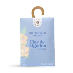 La Casa de los Aromas - Sobre perfumado - Flor de Algodón Clean