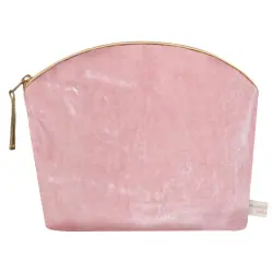 LAVENDER MAKE UP BAG ROSE SILK VELVET Bolso de Cosméticos LAVENDER MAKE UP BAG ROSE SILK VELVET
