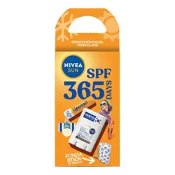 Nivea Stick Spf50 + Liposan Pack Und. Protector Solar Facial