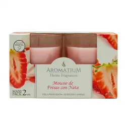 Mousse De Fresas Con Nata