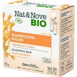 Naturanove Champú Sólido Cabello Cuerpo, 85 gr