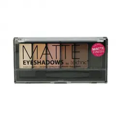 Paleta de 6 sombras de Ojos Matte Nude