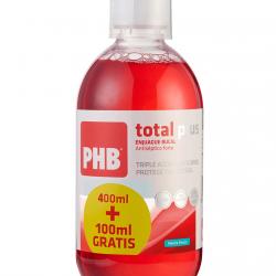 PHB - Enjuague Bucal Total Plus 400 + 100 Ml