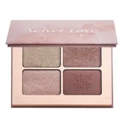 ZOEVA - Velvet Love Eyeshadow Quad Sombra de ojos 6 g Purple Hace Eyes