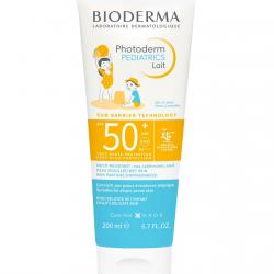 Bioderma - Leche Solar Para Niños Photoderm Pediatrics Lait SPF50+ 200 Ml