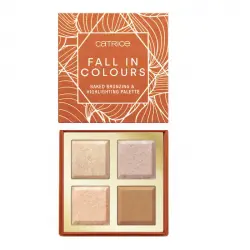 Catrice - *Fall in Colours* - Paleta de bronceadores e iluminadores