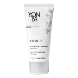 Crème 15 - 50 ml - Yon-Ka - Crema purificante y calmante anti-imperfecciones.