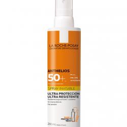 La Roche Posay - Protector Solar Cuerpo Piel Sensible Anthelios Spray Ultra-ligero SPF50+ 200 Ml