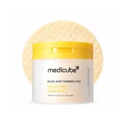 Medicube - *Kojic Acid* - Almohadillas iluminadores con ácido kójico y cúrcuma - 70pads
