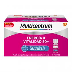 Multicentrum - 15 Frascos Energía &Vitalidad 50+