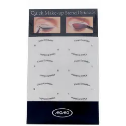 Plantillas MAKE-UP contorno y sombras de ojos 64 u