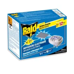 Protección Antimosquitos aparato + 10 pastillas