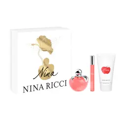 Set Nina Eau de Toilette 50 ml + Mini 10 ml + Creamy Loción Corporal 75 ml