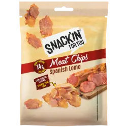 Snack de Lomo Curado Crujiente 20 gr