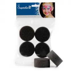 Superstar - Pack de 4 esponjas para Aquacolor - Eco