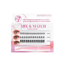 W7 - Kit de pestañas postizas individuales Mix & Match