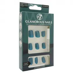 W7 - Uñas postizas Glamorous Nails - Winter Blues