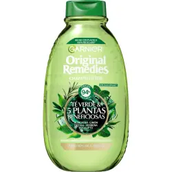 Original Remedies Champú Té Verde - 5 Plantas 400 ml