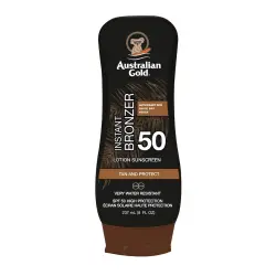 Australian Gold - SPF 50 LOTION WITH BRONZER Protección solar 237 ml unisex