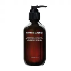 Grown Alchemist - Gel limpiador facial suave de hoja de geranio, bergamota y de rosa