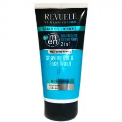 Revuele - Gel de Afeitar 2 en 1 Agua de mar y Minerales