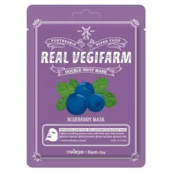 SUPER FOOD REAL VEGIFARM Mascarilla Facial de Arandano 23 ml