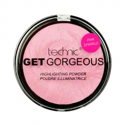 Technic Cosmetics - Iluminador en polvo Get Gorgeous - Pink Sparkle