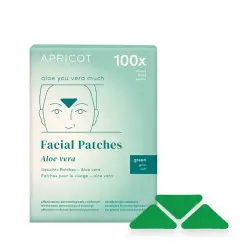 Apricot - APRICOT Parches Faciales de Algodón con Aloe Vera - paquete 100 Mascarillas de celulosa 100 g unisex