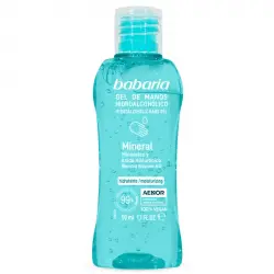 Babaria - Gel de manos hidroalcohólico - Minerales y Ácido Hialurónico - 50ml