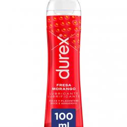 Durex - Lubricante Sabor Fresa 100 Ml