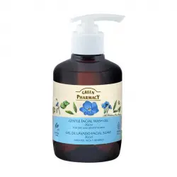 Green Pharmacy - Gel de lavado facial suave para piel seca y sensible - Aloe Vera