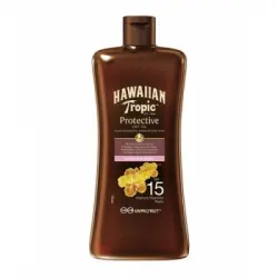 Hawaiian Tropic Protective Aceite Solar Dry  FPS 15+, 100 ml