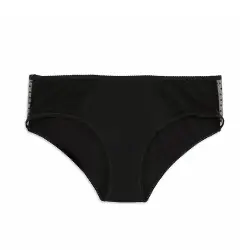 Kiwitas Classic Plumeti braguitas menstruales negro #M