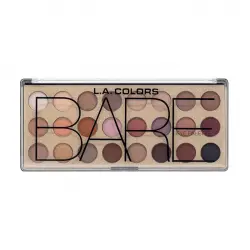 L.A Colors - Paleta de sombras de ojos Bare