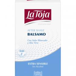 LA TOJA - Bálsamo After Shave Extra Sensible Con Sales Minerales Y Aloe Vera