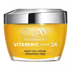 Olay - Gel Crema De Noche Vitamina C + AHA24