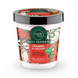 Organic Shop - *Body Desserts* - Mousse corporal - Fresa y chocolate