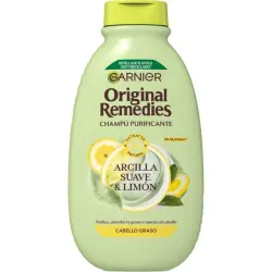 Original Remedies Arcilla y Limón Champú Pelo Graso 400 ml