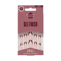 Uñas Postizas Gel Finish Heated