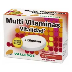 Vallesol Vitalidad + Ginseng 24 und Multi Vitaminas
