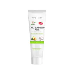 Alma Secret - Mascarilla capilar Curly Superglow para cabellos rizados - Mini talla: 30 ml