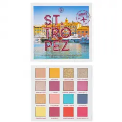 BH Cosmetics - *Travel Series* - Paleta de sombras - Summer in St. Tropez