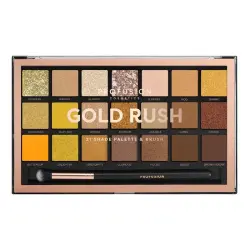 Gold Rush Paleta 21 Sombras + Brocha