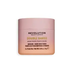 Makeup Revolution - Polvos sueltos Double Baked - Medium to Dark