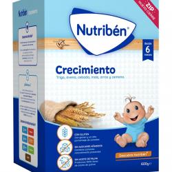 Nutribén® - Papilla De Crecimiento 8 Cereales 600 G