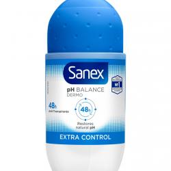 Sanex - Desodorante Roll-on PH Balance Dermo Extra Control